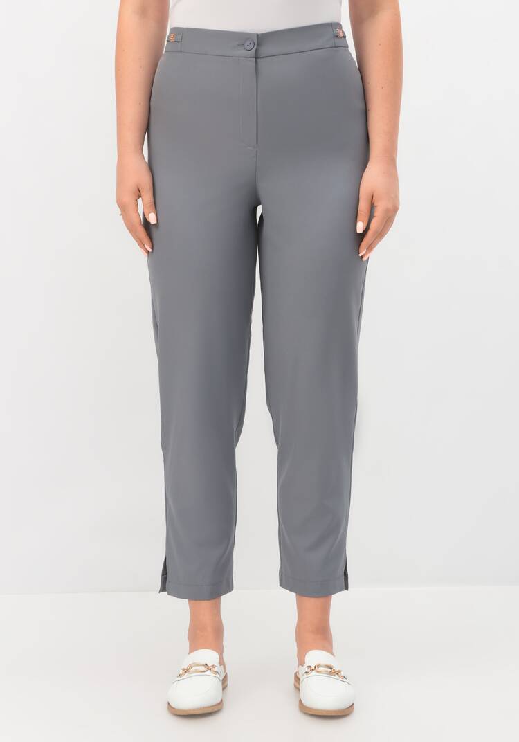 Брюки прямого силуэта 7/8 шир.  750, рис. 11