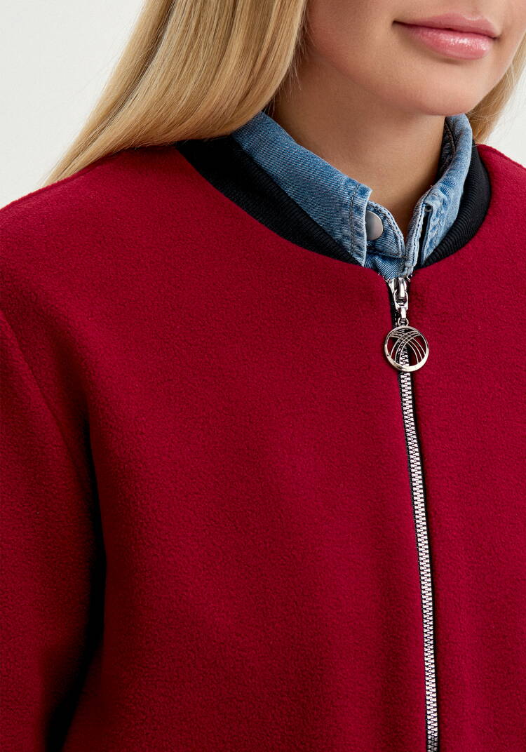 Бомбер на молнии с рибаной шир.  750, рис. 13