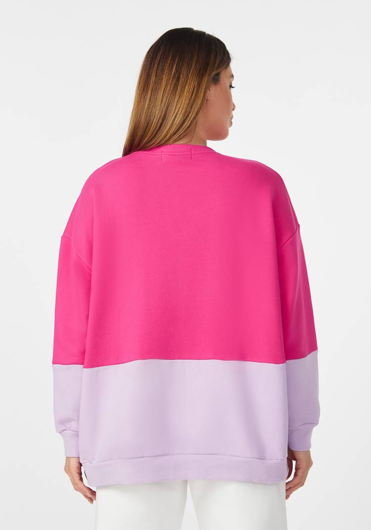 Свитшот двухцветный шир.  750, рис. 4