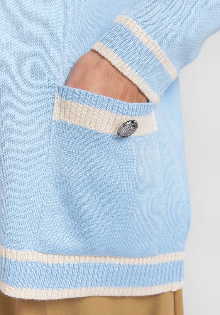 Кардиган удлиненный прямого силуэта шир.  750, рис. 13