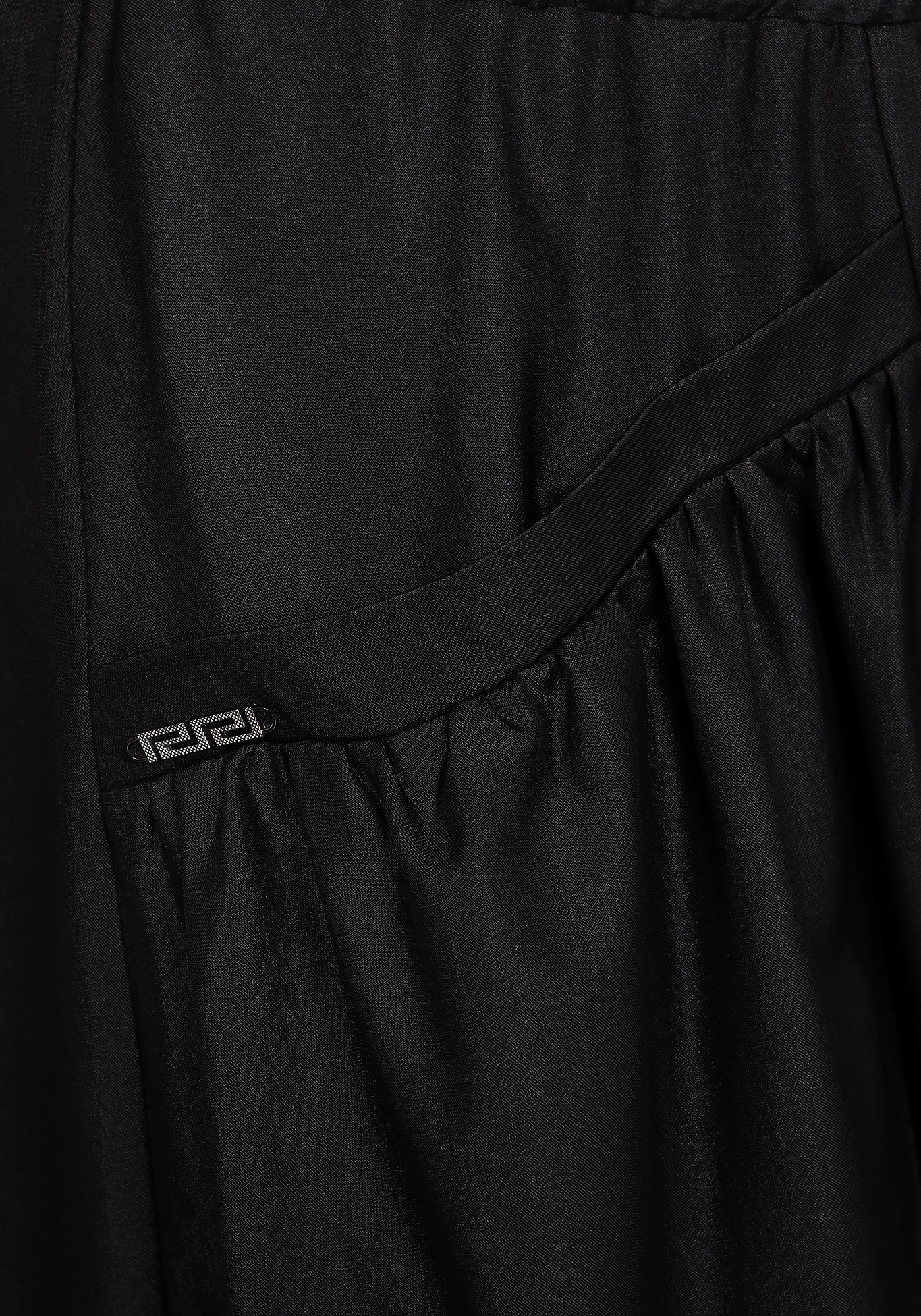 Юбка в стиле Бохо GalaGrosso, размер 52, цвет черный - фото 5