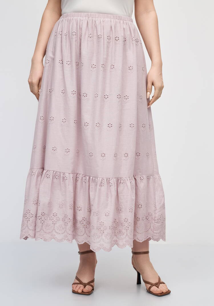 Юбка Ажурные узоры шир.  750, рис. 9