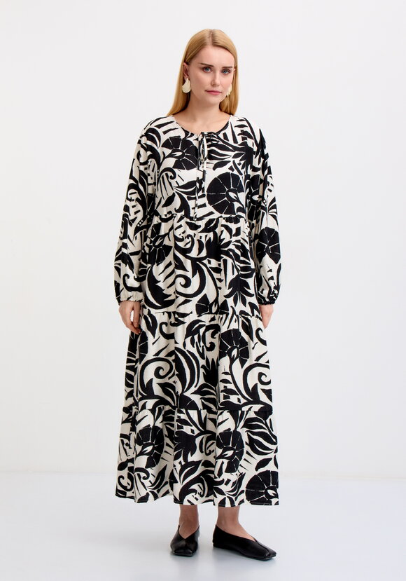 Платье расклешенного силуэта шир.  580, рис. 4