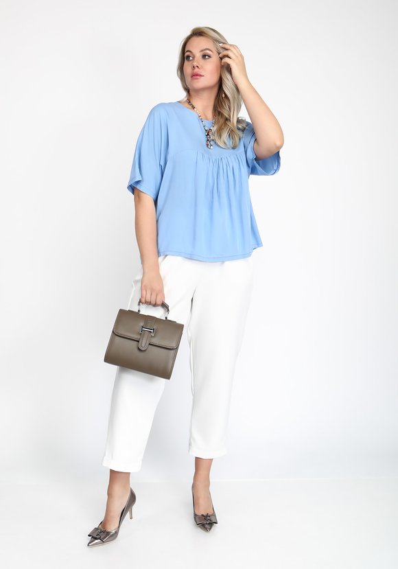 Блуза Свободный стиль шир.  580, рис. 1