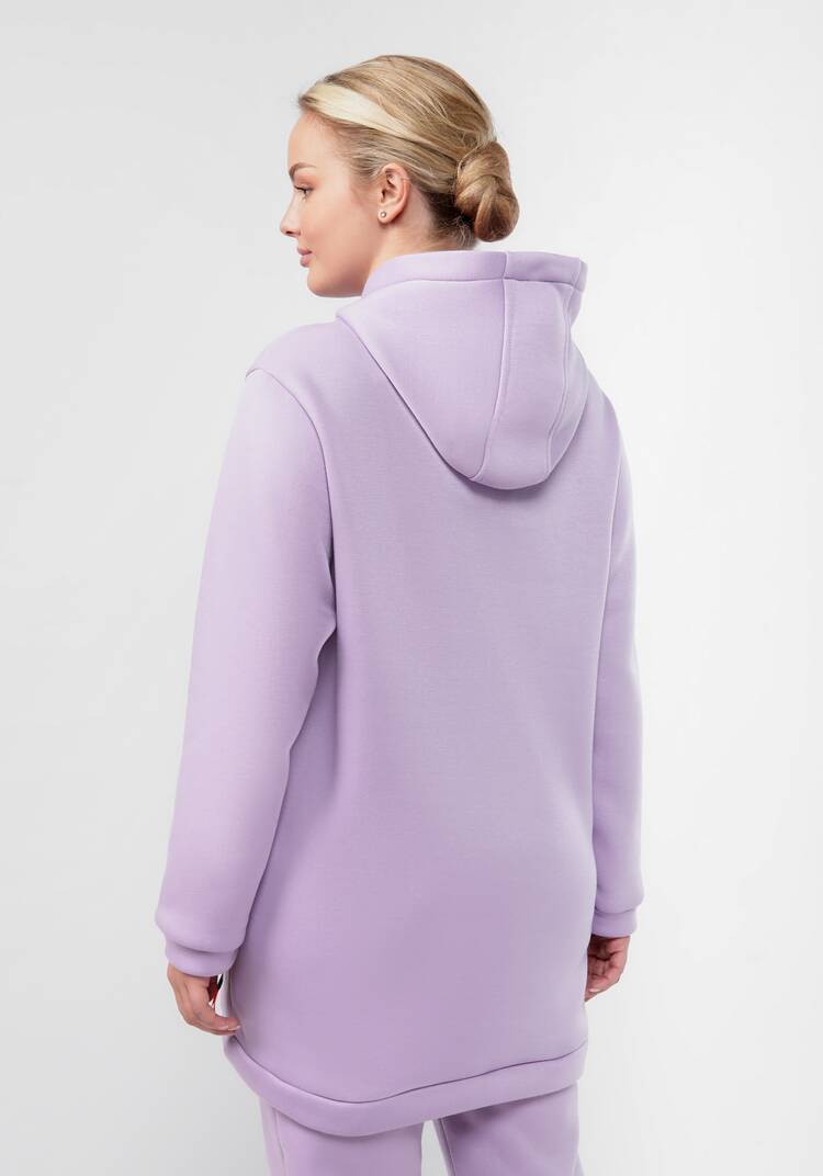 Толстовка удлиненная с капюшоном шир.  750, рис. 10