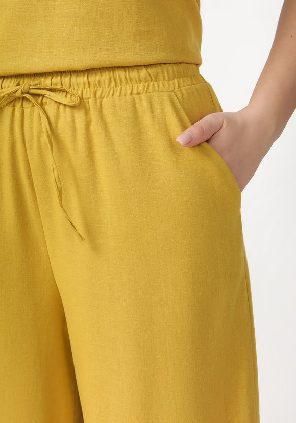 Брюки на резинке со шнурком шир.  580, рис. 9