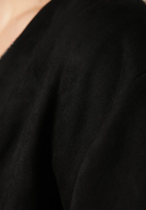 Жакет с карманами из эко-замши шир.  580, рис. 19