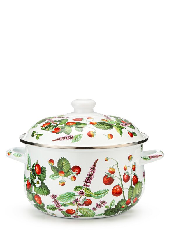 Эмалированная кастрюля с крышкой шир.  580, рис. 30