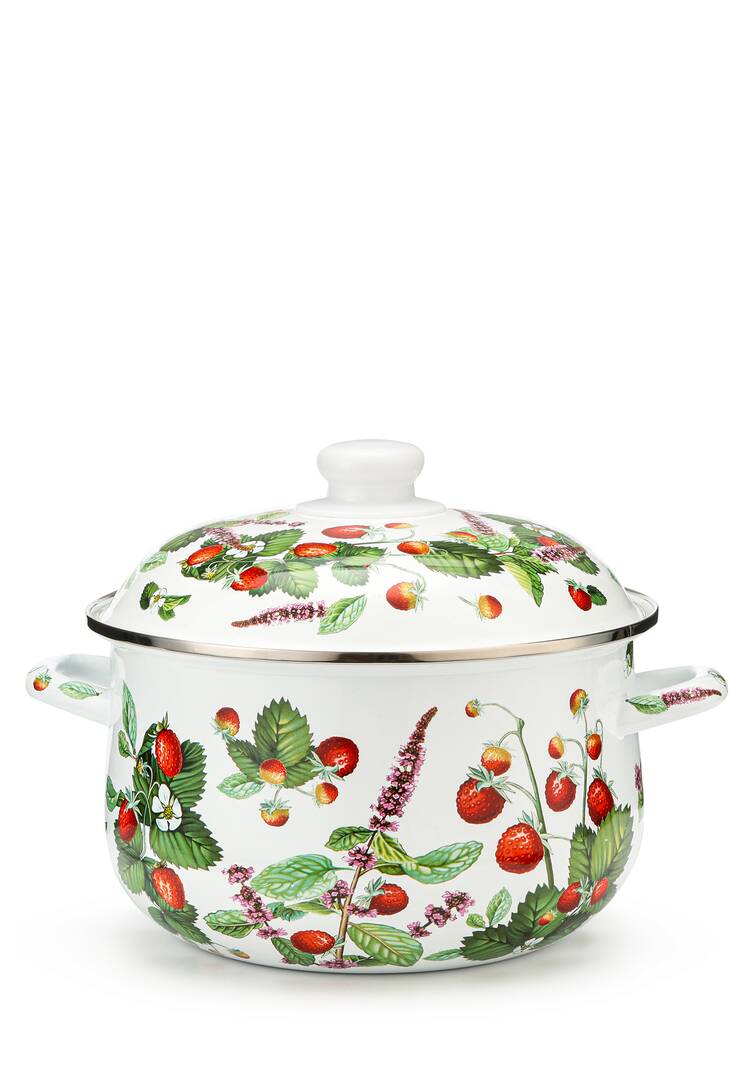 Эмалированная кастрюля с крышкой шир.  750, рис. 30