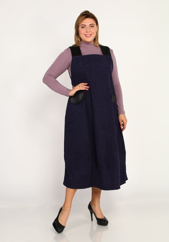 Сарафан вельветовый шир.  580, рис. 1