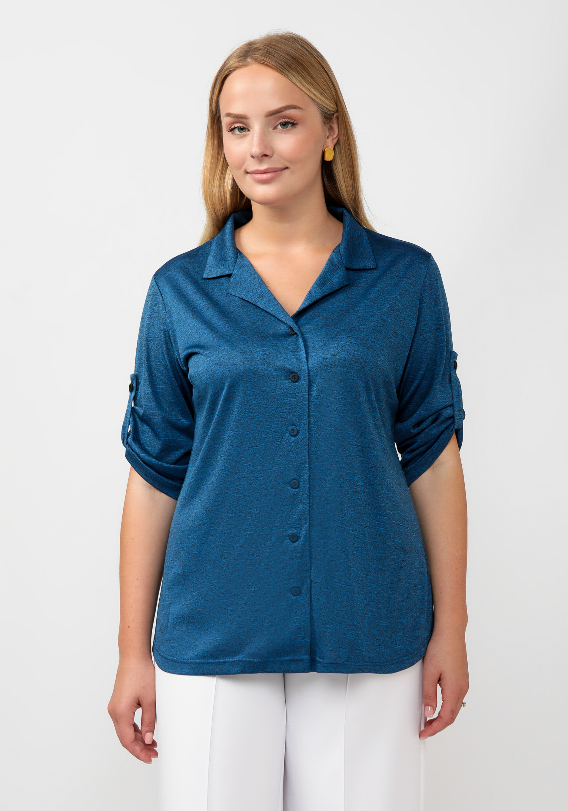 Рубашка "Брина" Синель, цвет бордовый, размер 48 - фото 10