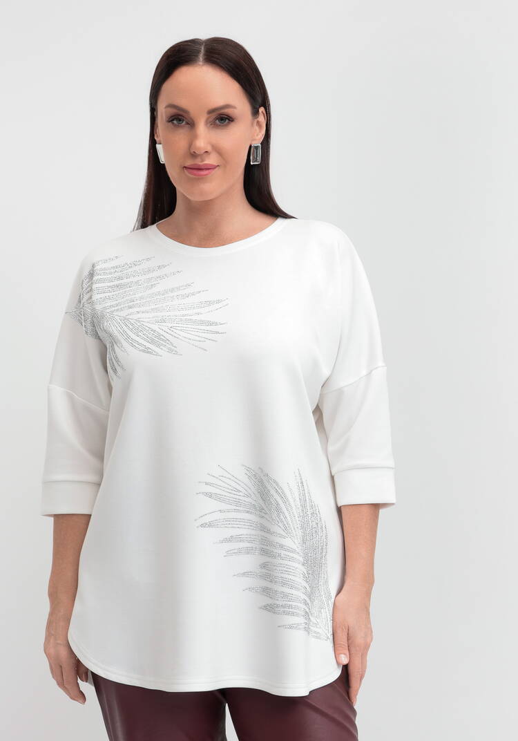 Блуза Ждана шир.  750, рис. 4