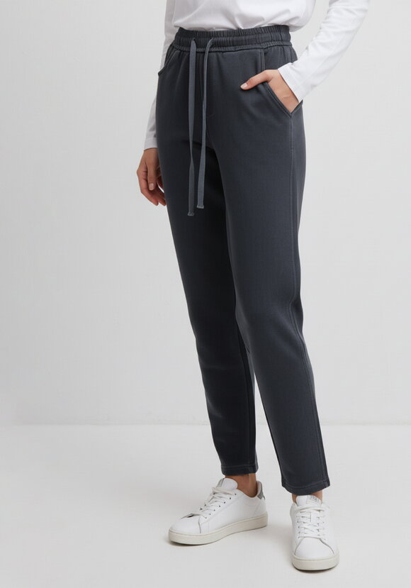 Брюки утепленные с высокой посадкой шир.  580, рис. 2