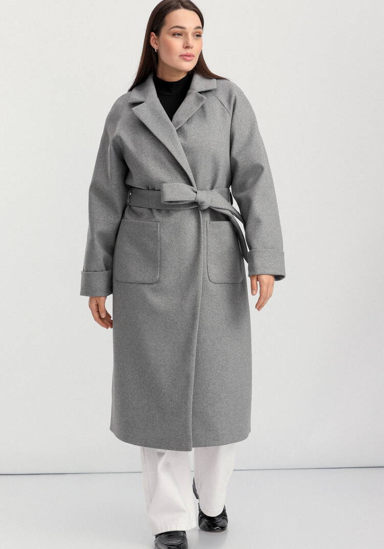 Пальто на подкладе длины миди шир.  750, рис. 25