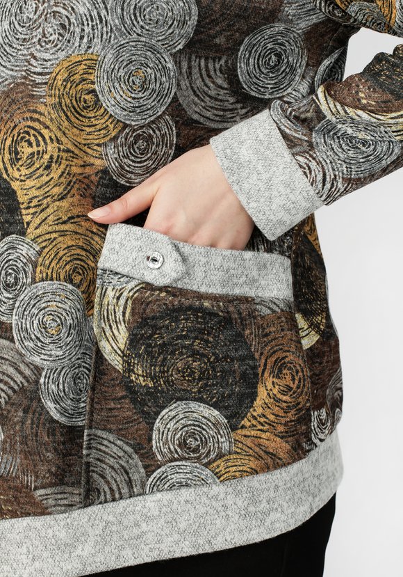 Жакет Великая тайна шир.  580, рис. 19