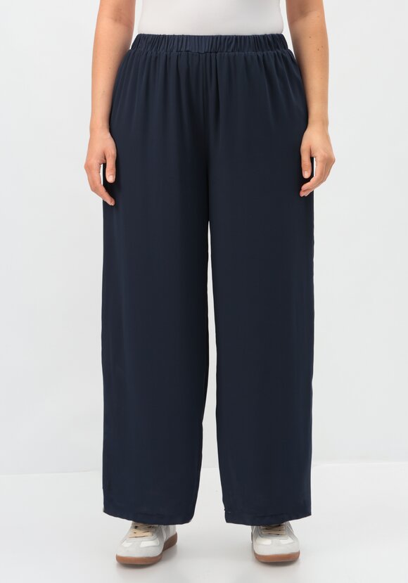 Брюки с резинкой на талии прямые шир.  580, рис. 20