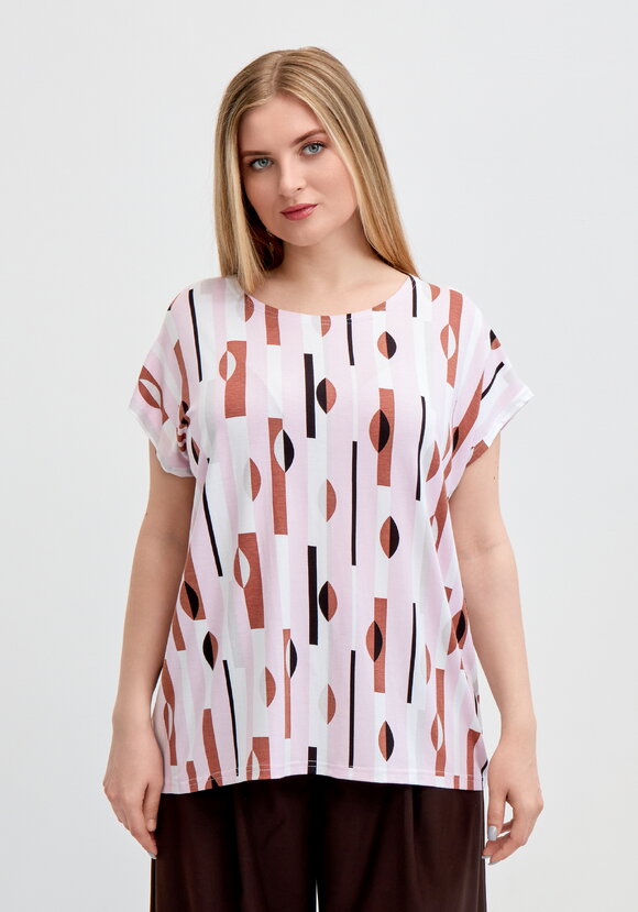 Футболка Лила шир.  580, рис. 15