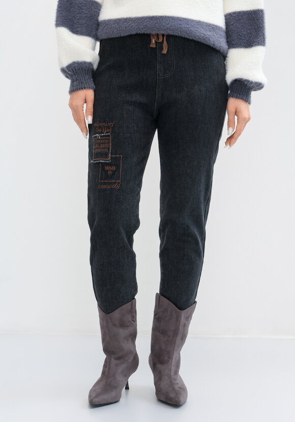 Джинсы Георгина шир.  580, рис. 9