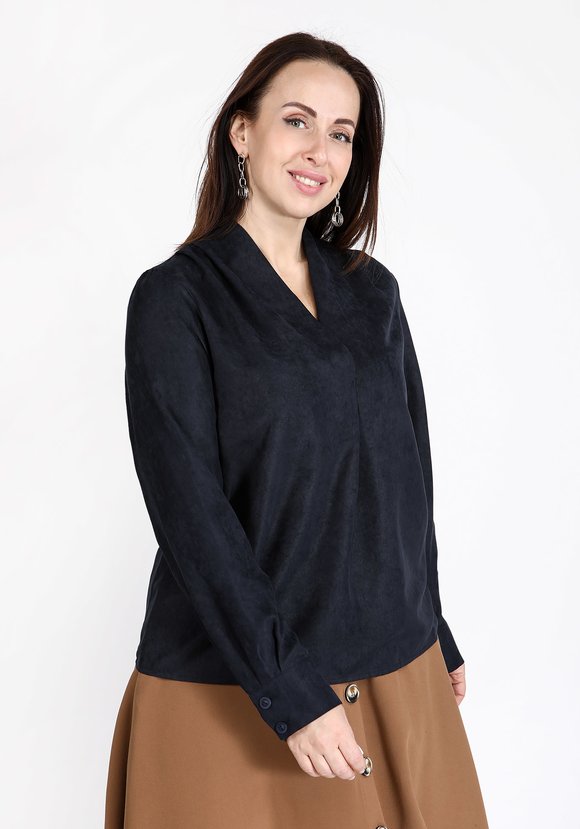 Блуза с V-вырезом горловины шир.  580, рис. 5