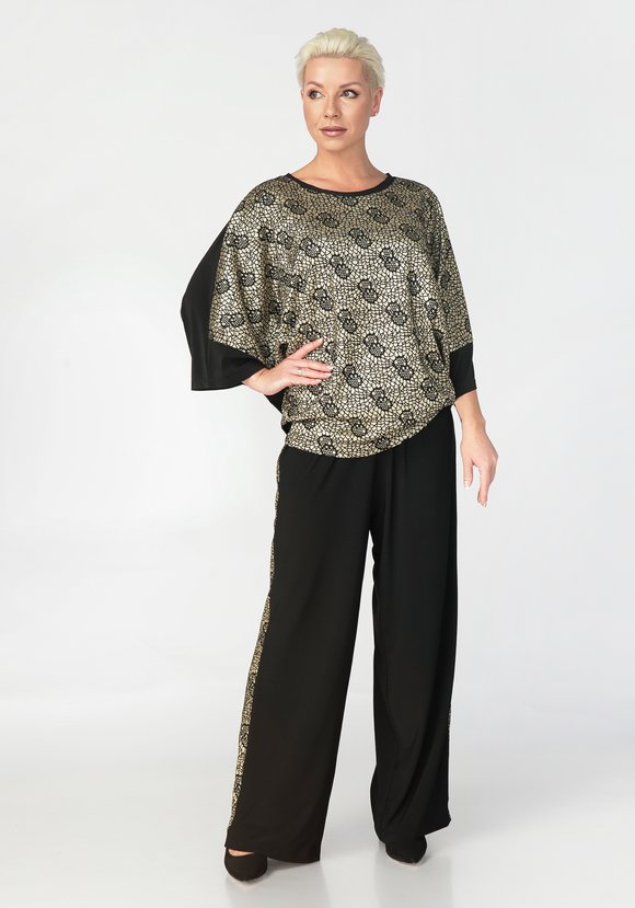 Блуза Блестящая улыбка шир.  580, рис. 15