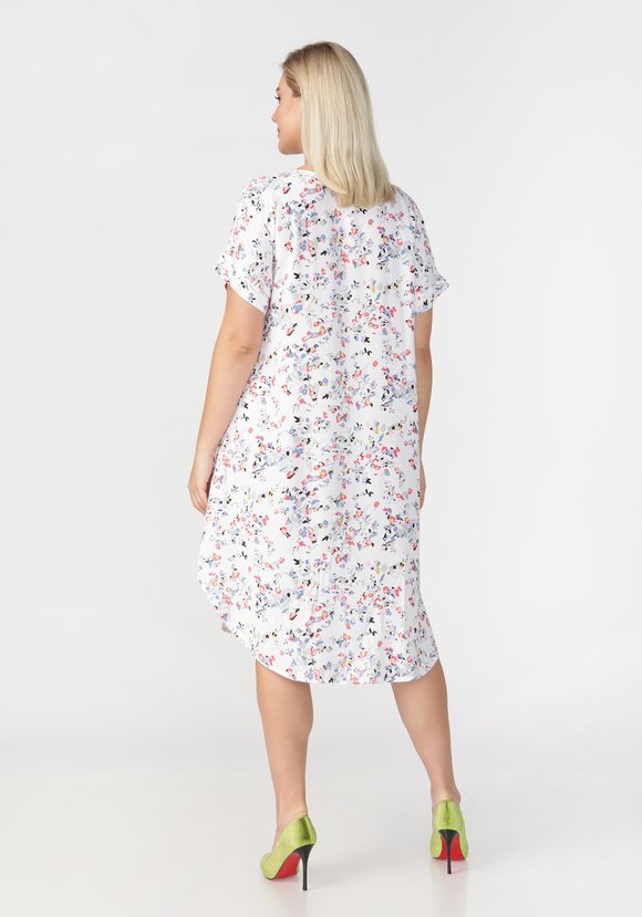 Платье в мелкий цветочек Майя шир.  580, рис. 2