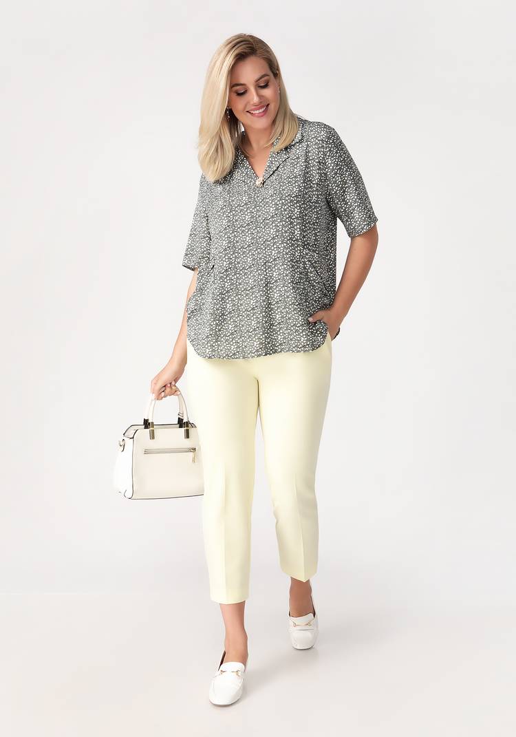 Блуза Прямой взгляд шир.  750, рис. 8