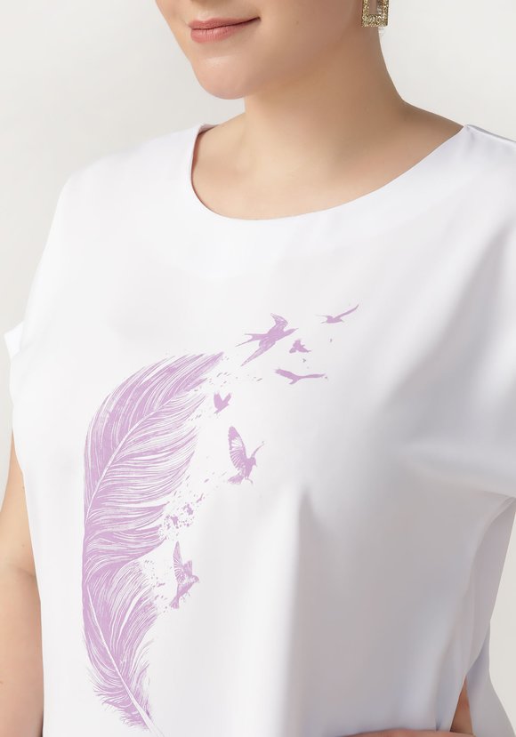 Блуза Ветер перемен шир.  580, рис. 15