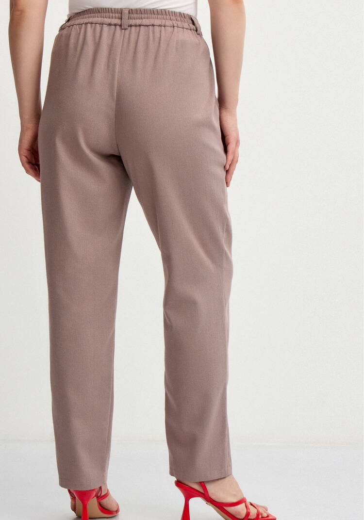 Брюки изо льна длиной 7/8 шир.  750, рис. 3