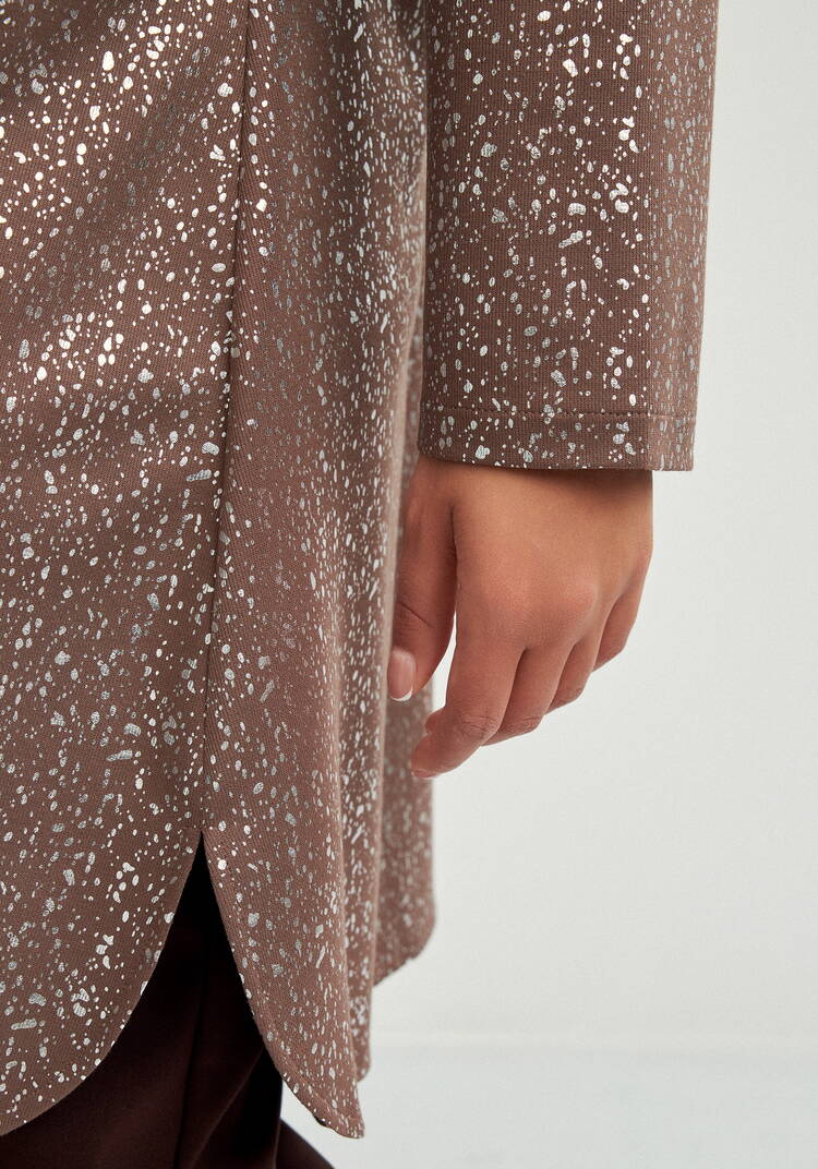 Туника с мерцающим напылением шир.  750, рис. 7