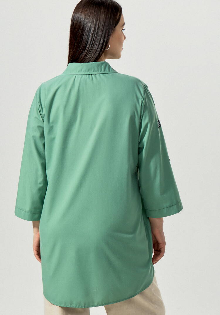 Рубашка с патами на рукаве Джоан шир.  750, рис. 19