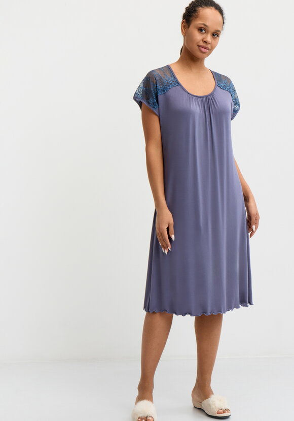 Сорочка с кружевом Жозефина шир.  580, рис. 1