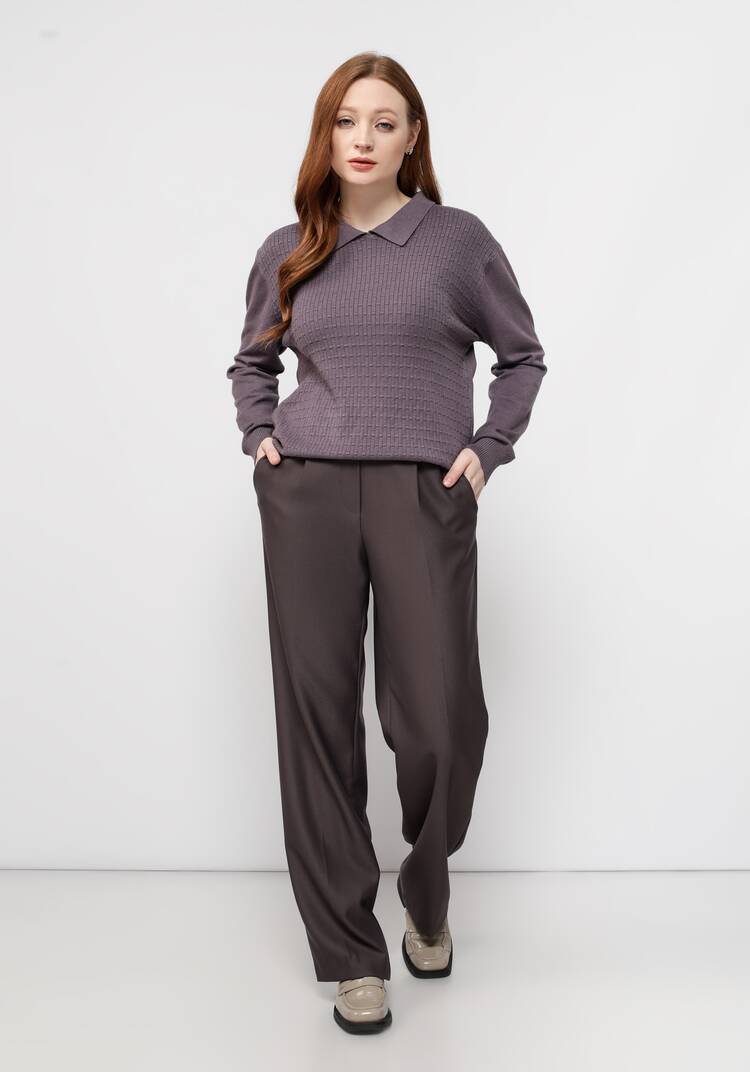 Джемпер-поло Алетта шир.  750, рис. 17