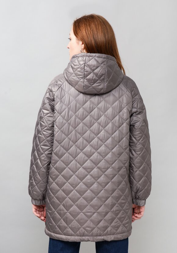 Куртка женская оверсайз с капюшоном шир.  580, рис. 3