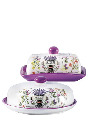 Блюдо для блинов + маслёнка