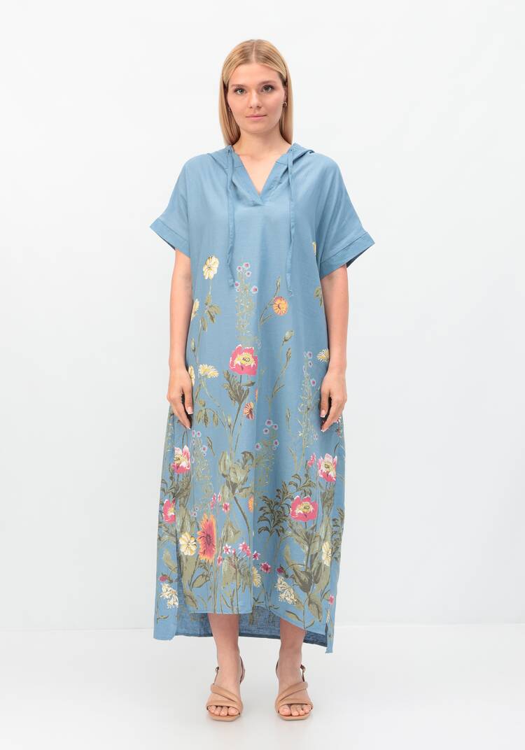 Платье с капюшоном Мэри шир.  750, рис. 4