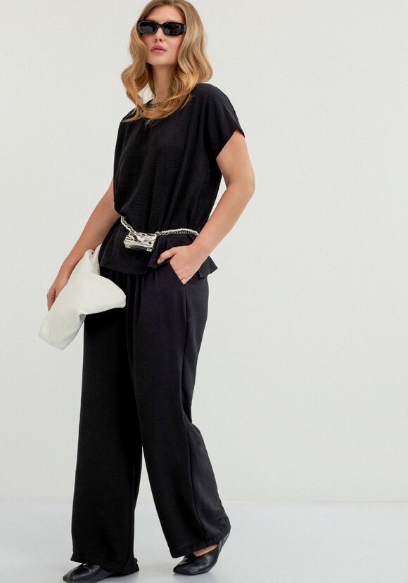 Брюки широкие с резинкой по поясу шир.  580, рис. 8