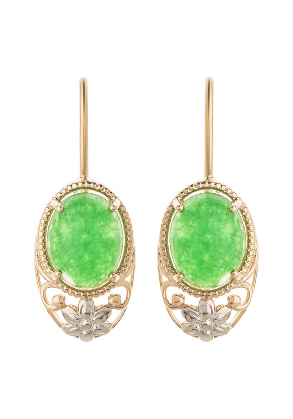 Серебряные  серьги Стефания шир.  580, рис. 1