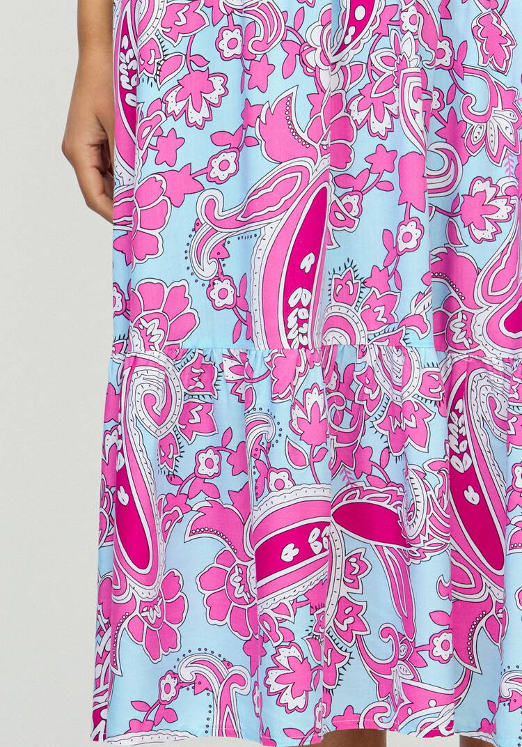 Юбка с ярусомВоздушное настроение шир.  750, рис. 14