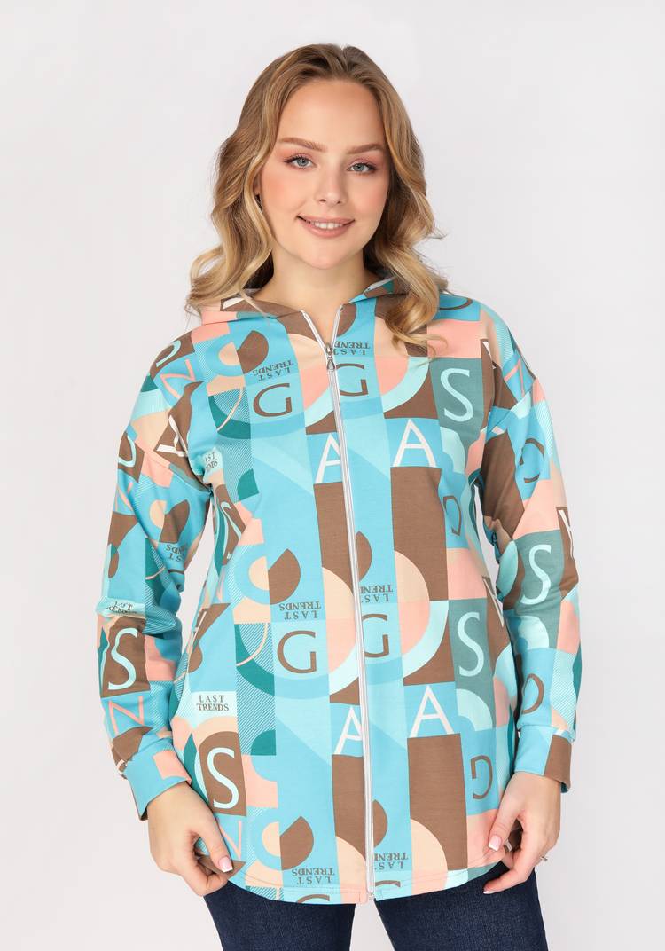 Толстовка женская Ульяна шир.  750, рис. 1