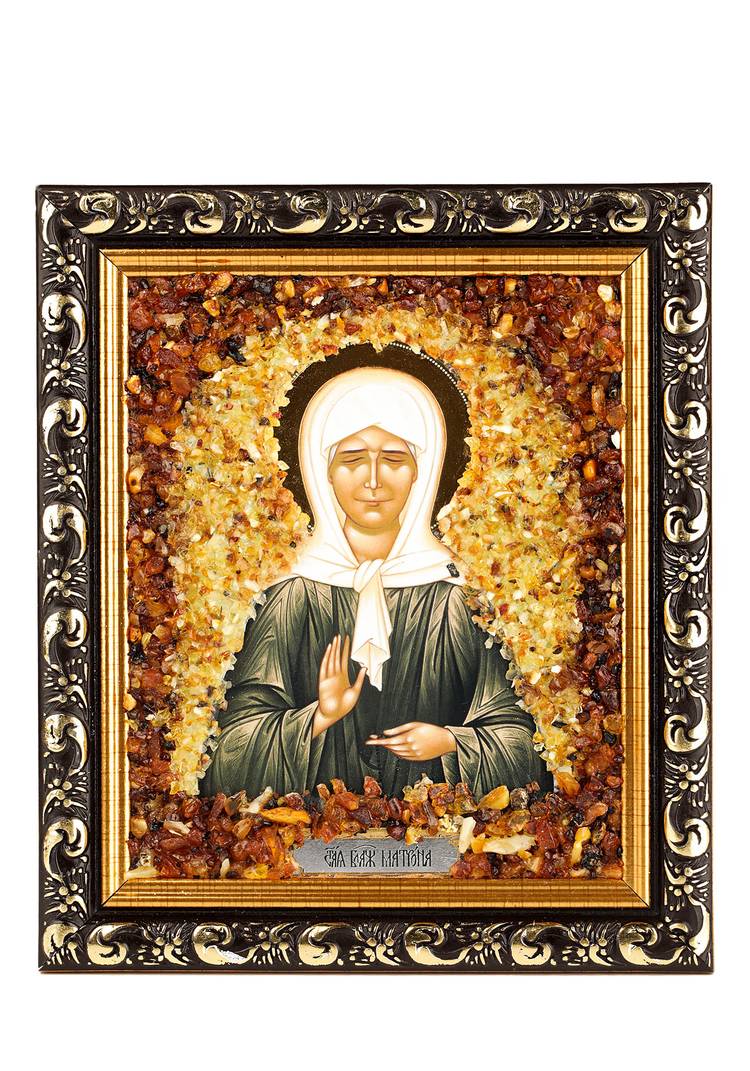 Икона Святая Матрона шир.  750, рис. 1