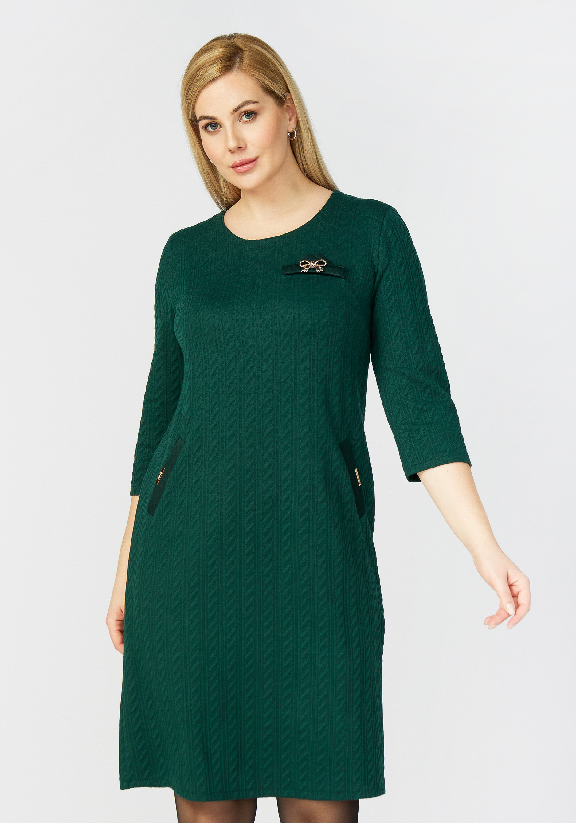 Платье "Эприл", размер 54, цвет зеленый - фото 5