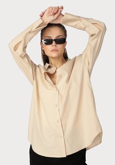 Рубашка с объемным манжетом