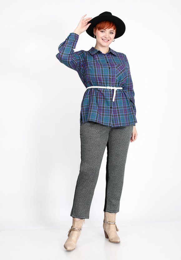 Блуза Уютное решение шир.  580, рис. 5