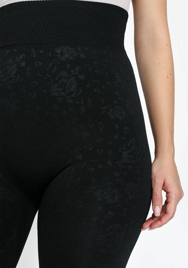 Леггинсы на высокой посадке с узором шир.  750, рис. 15