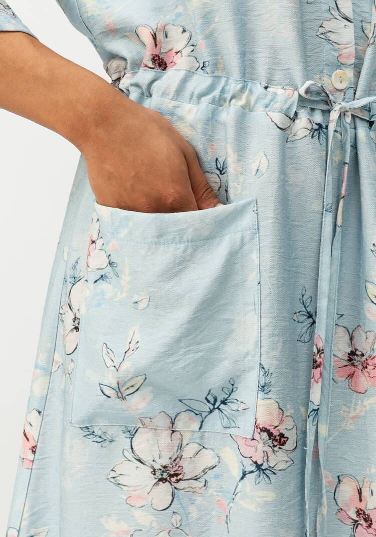 Платье А-силуэта на кулиске шир.  750, рис. 5