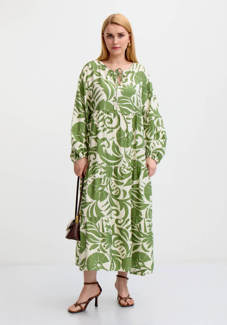 Платье расклешенного силуэта шир.  750, рис. 7