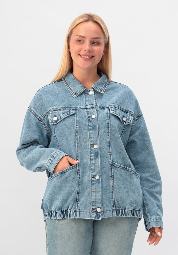 Куртка джинсовая Элис шир.  580, рис. 8