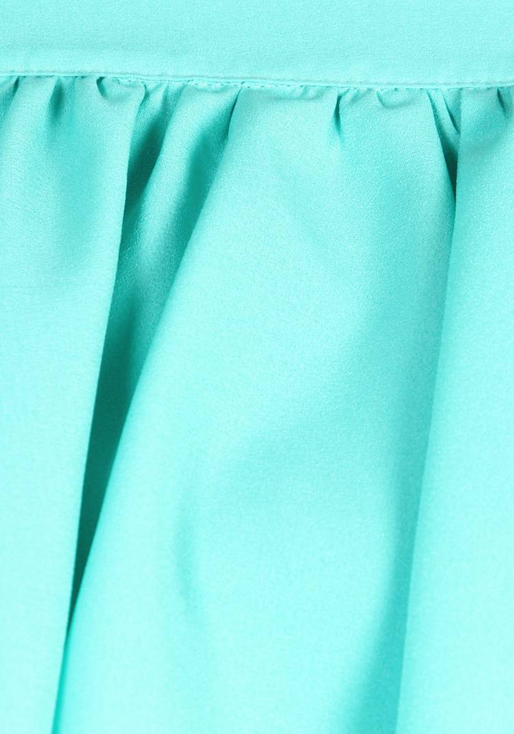 Блуза с воланом и поясом на талии шир.  750, рис. 15