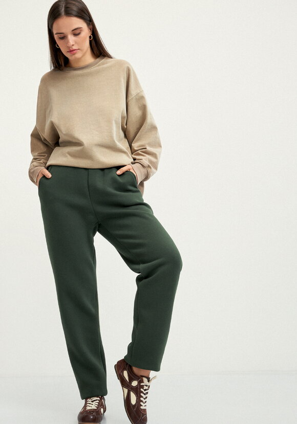 Брюки из футера с начёсом шир.  580, рис. 1