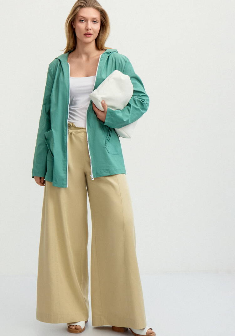 Пыльник с декоративными складками шир.  750, рис. 9